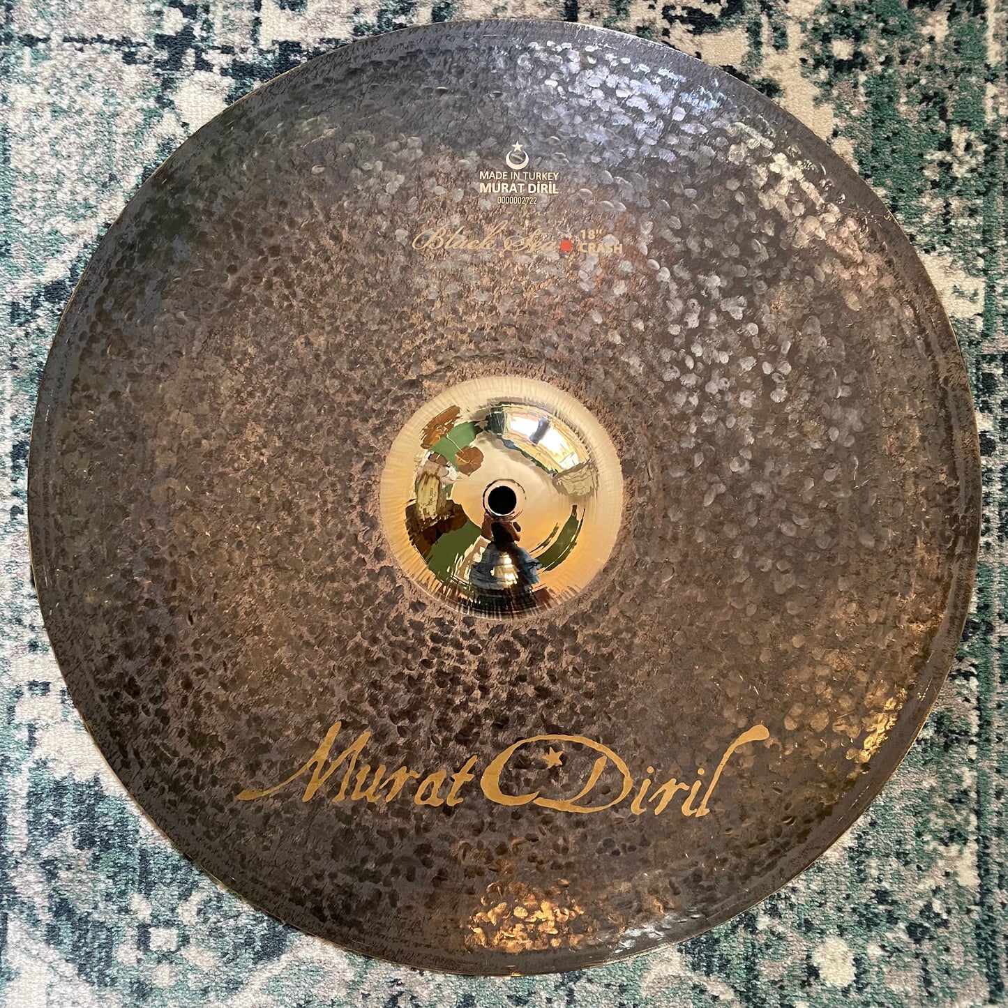 Murat Diril Crash Artistic Black Sea Golden Bell 18"