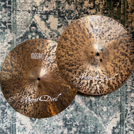 Murat Diril Hi-Hat Pair Artistic Mosaic 14"