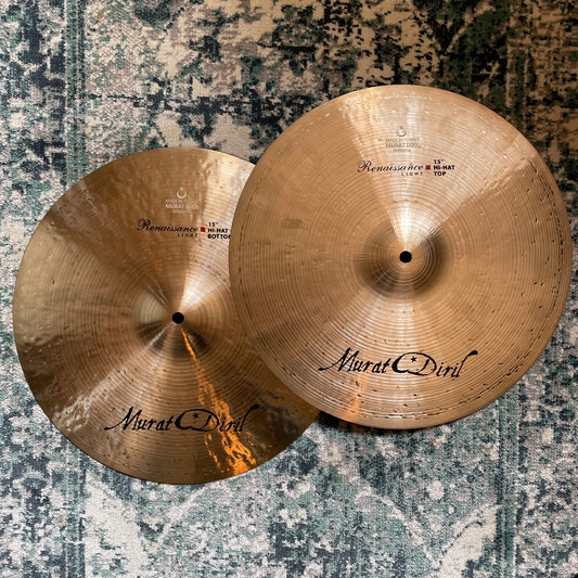Murat Diril Hi-Hat pair Renaissance Light 15"